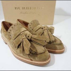 Burberry Halsm Womens Flat Loafers